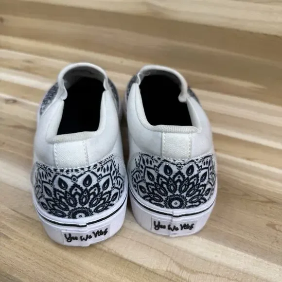 Yes We Vibe Bohemian Slip On Shoes UNISEX Men's 7/Women's 9 - Picture 11 of 16